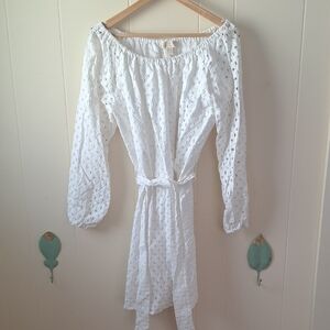 MICHAEL Michael Kors White Mini Dress